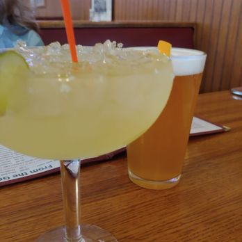 Duff's Tavern On Main - a margarita and a pint of beer - American Near Me - Vermillion, Minnesota