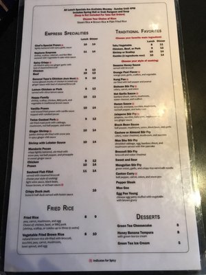 Menu photo 6 Empress of China Grapevine, TX Menu photo 6 Empress of China Grapevine, TX