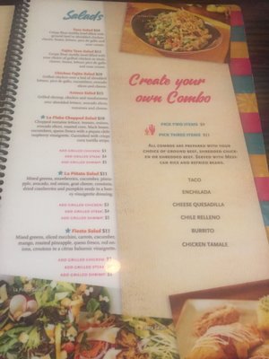 Menu photo 4 Plaza Azteca - Sicklerville Sicklerville, NJ