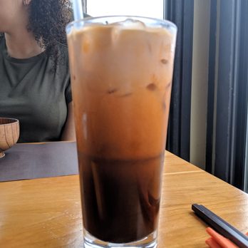 Hot Woks Cool Sushi - Thai Iced Tea - Sushi Bars Near Me - Chicago, Illinois