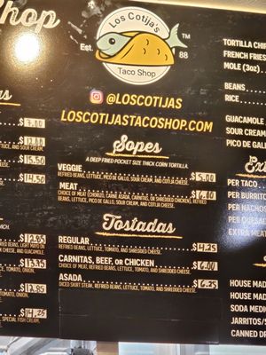 Menu photo 3 Los Cotijas Taco Shop Garden Grove, CA Menu photo 3 Los Cotijas Taco Shop Garden Grove, CA