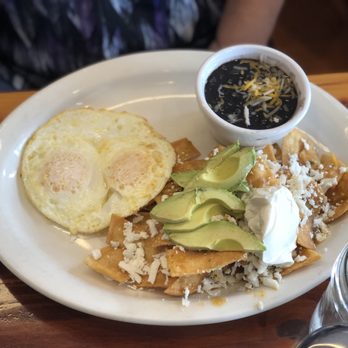 North Bay Cafe - Chilaquiles Breakfast- note that this was very spicy! - American Near Me - Petaluma, California