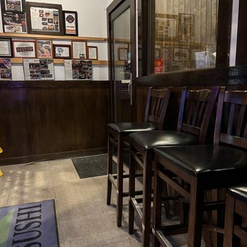 Fuji Sushi - a row of chairs in a restaurant - Sushi Bars Near Me - Bel Air, Maryland