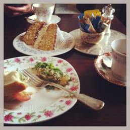 Lunch, cake and tea! Lunch, cake and tea!