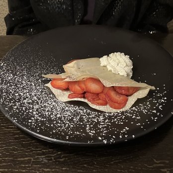 District 21 Restaurant - Nutella crepe with strawberries. - New American Near Me - Oklahoma City, Oklahoma