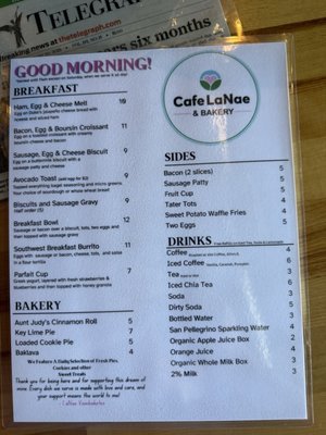 Menu photo 3 Cafe LaNae & Bakery Wood River, IL