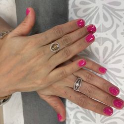 What a gorgeous nail I have done with Upstate Nail today . She is so kind and friendly and very matriculated job. I will back again