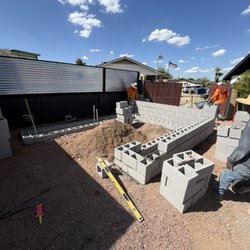 G&S Landscaping - Bbq. Install. Firts day