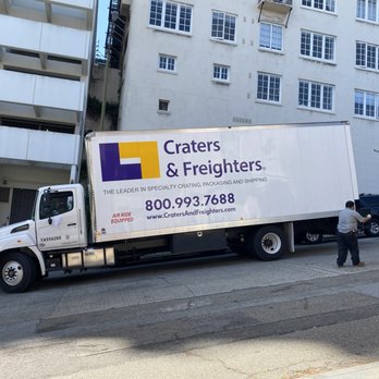 Craters And Freighters - Artwork is secured safely in their truck. - Shipping Centers Near Me - San Jose, California