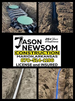 Jason Newsom Construction Logo