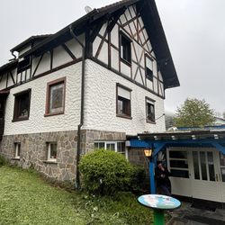 Restaurant Delphi - The seemingly small restaurant continues under the barn