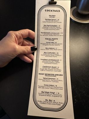 Menu photo 3 Bar Francis Brooklyn, NY