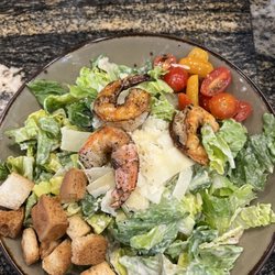Knotty Deck Kitchen & Bar - Caesar Salad w/ shrimp