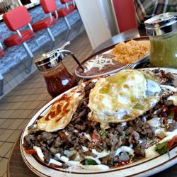 Taqueria Alameda - Asada en Rojas Chilaquitas marvelous  OMG