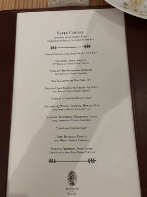 Menu photo 2 Maude & the Bear Staunton, VA Menu photo 2 Maude & the Bear Staunton, VA