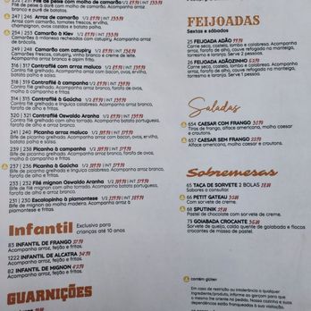 Bar do Adão - Menu as of February 2024 - Bars Near Me - Rio de Janeiro, RJ