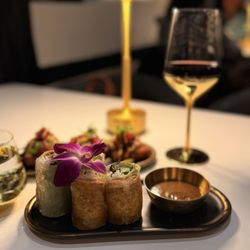 First Born Los Gatos - Lemongrass tofu spring rolls