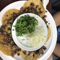 Villa Del Mar Restaurant - Fajita tacos doe my son.