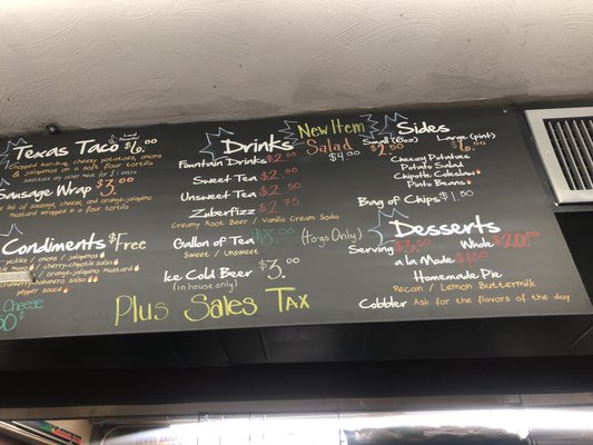 Menu photo 4 Serious Texas Bar-B-Q Durango, CO