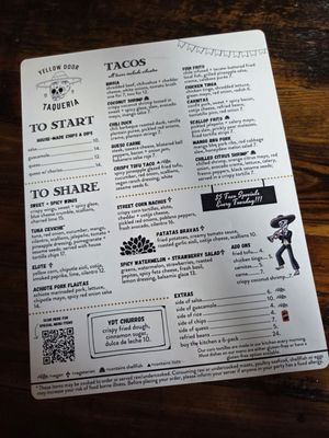 Menu photo 7 Yellow Door Taqueria Providence, RI