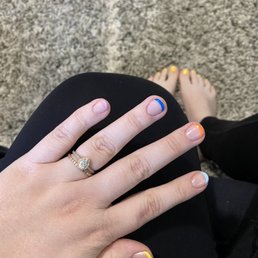 Rainbow French Gel