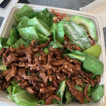 Acapela Modern Mex - adobada salad bowl - Tacos Near Me - La Mesa, California Acapela Modern Mex - adobada salad bowl - Tacos Near Me - La Mesa, California