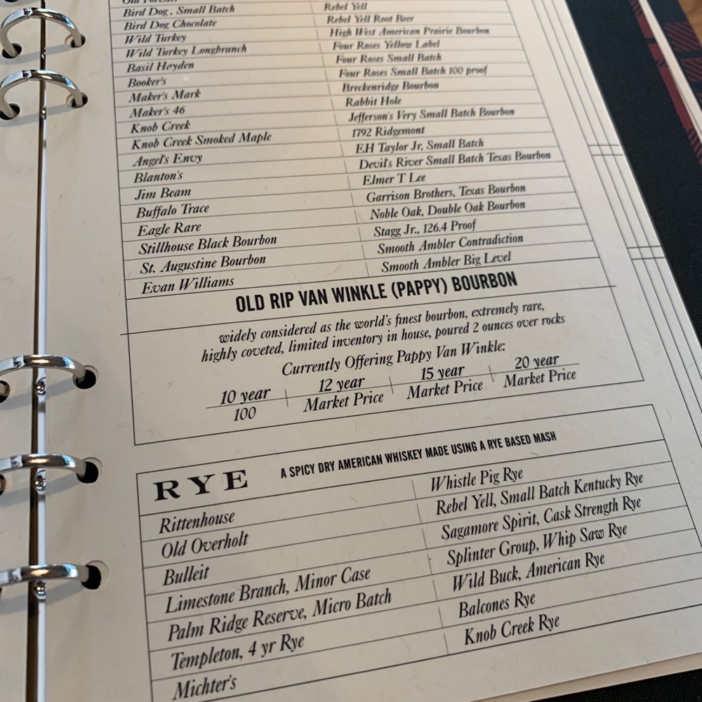 Bigfire - Bourbon Menu. They have PAPPY - American Near Me - Orlando, Florida Bigfire - Bourbon Menu. They have PAPPY - American Near Me - Orlando, Florida