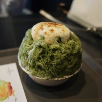 Kiyoraka - Matcha shiro - Shaved Ice Near Me - Irvine, California