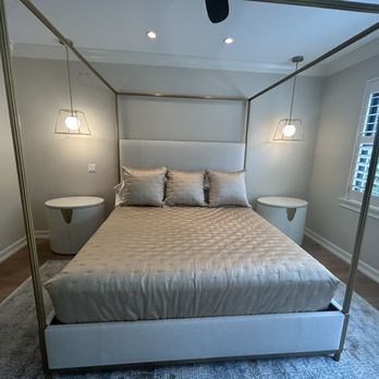 Robb & Stucky - Baker bed and nightstands - Furniture Stores Near Me - Naples, Florida Robb & Stucky - Baker bed and nightstands - Furniture Stores Near Me - Naples, Florida