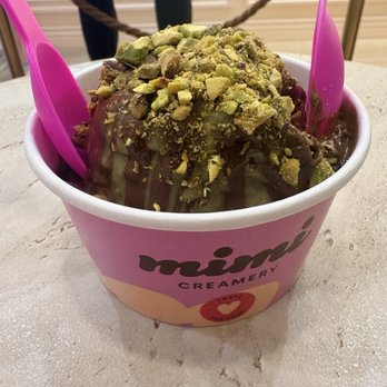 Mimi Creamery - Dubai chocolate ball - Ice Cream & Frozen Yogurt Near Me - Los Angeles, California Mimi Creamery - Dubai chocolate ball - Ice Cream & Frozen Yogurt Near Me - Los Angeles, California