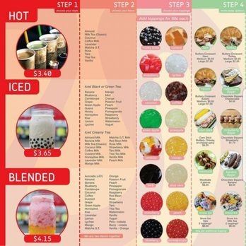 Bobablastic - I believe this is the updated menu for Bobablastic - Bubble Tea Near Me - Sandy, Oregon