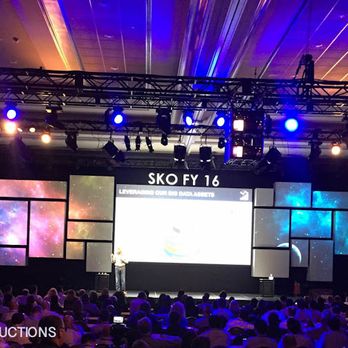 AVL Event Technologies - AMDOCS Corporate Event. - Audio/Visual Equipment Rental Near Me - Los Angeles, California