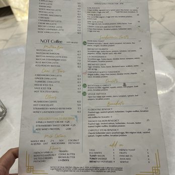 One Twelve Caffe - menu - Coffee & Tea Near Me - Downey, California