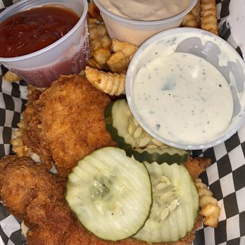 Jay Bird's Chicken - Chicken tenders with fries! @hybrideater - Chicken Shop Near Me - Long Beach, California