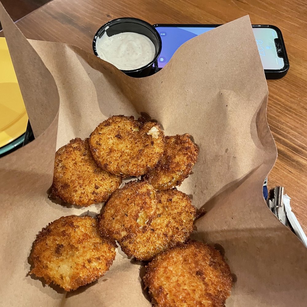 Fried green tomatoes