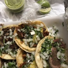 Beef Tongue Tacos