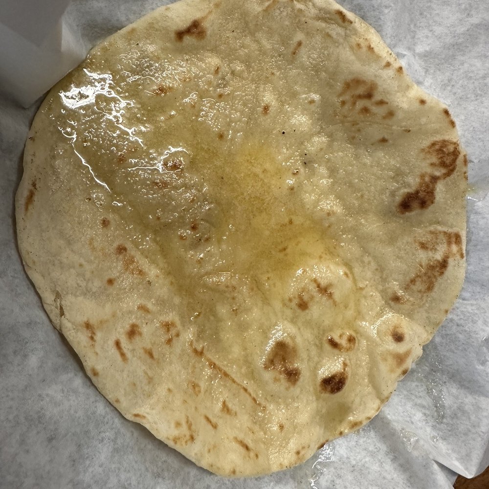 Tortilla con mantequilla Tortilla con mantequilla