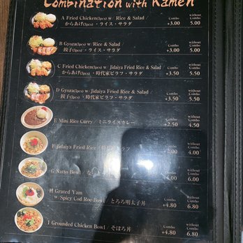 Jidaiya Ramen Dining - Menu - Ramen Near Me - Gardena, California Jidaiya Ramen Dining - Menu - Ramen Near Me - Gardena, California