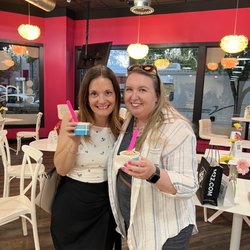 Le Macaron French Pastries - My besties grabbing their first ice cream here.