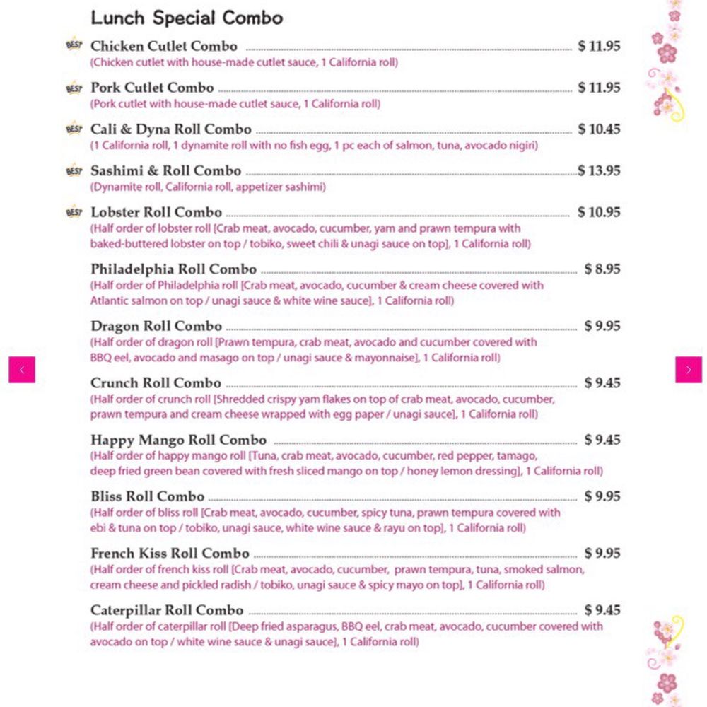 Sushi Mori - Menu - Japanese Near Me - Surrey, British Columbia