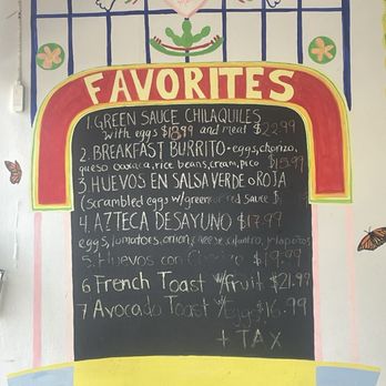 Cafe Xochimilco - Menu Favorites - Breakfast & Brunch Near Me - Long Island City, New York Cafe Xochimilco - Menu Favorites - Breakfast & Brunch Near Me - Long Island City, New York