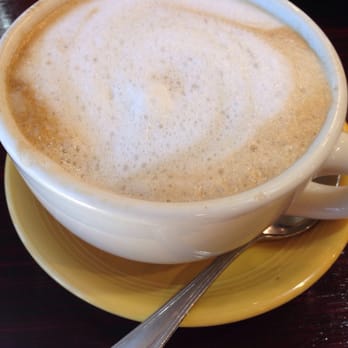 Wildflower Cafe - Cafe latte with almond milk! - Breakfast & Brunch Near Me - Redondo Beach, California