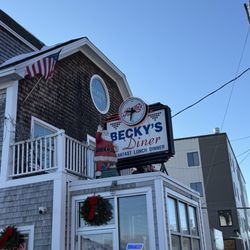 Becky's Diner - Outside Becky's Diner