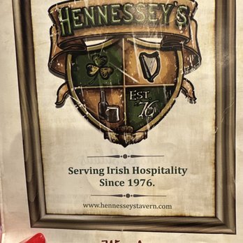 Hennessey's Tavern - the menu - Bars Near Me - Laguna Beach, California