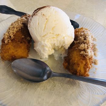 Thai Orchid Garden - Coconut Ice Cream with Fried Bananas - Thai Near Me - Pomona, California Thai Orchid Garden - Coconut Ice Cream with Fried Bananas - Thai Near Me - Pomona, California