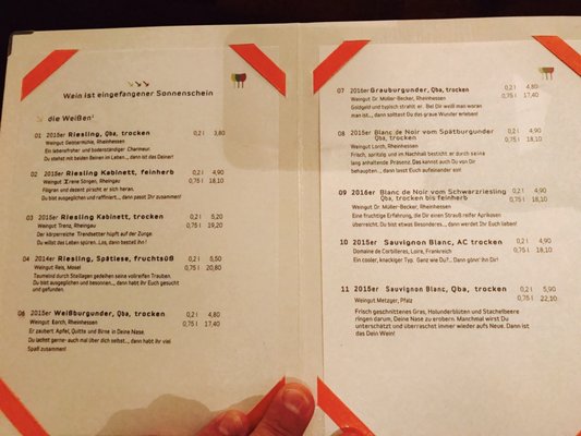 Menu photo 1 Der Weinländer Wiesbaden, HE Menu photo 1 Der Weinländer Wiesbaden, HE
