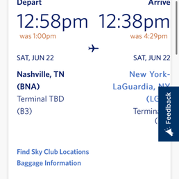 The cancellation of our flight that left us in Harrisburg pa and completely missed our trip! The cancellation of our flight that left us in Harrisburg pa and completely missed our trip!