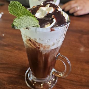 Miss Shirley's Cafe, Annapolis - Specialty chocolate Irish coffee (warmed and with bourbon) - Breakfast & Brunch Near Me - Annapolis, Maryland Miss Shirley's Cafe, Annapolis - Specialty chocolate Irish coffee (warmed and with bourbon) - Breakfast & Brunch Near Me - Annapolis, Maryland