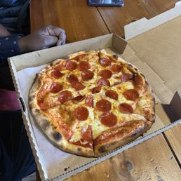 Pepperoni pizza