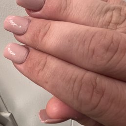 The aftermath of my nails not even 2 hrs after. The aftermath of my nails not even 2 hrs after.
